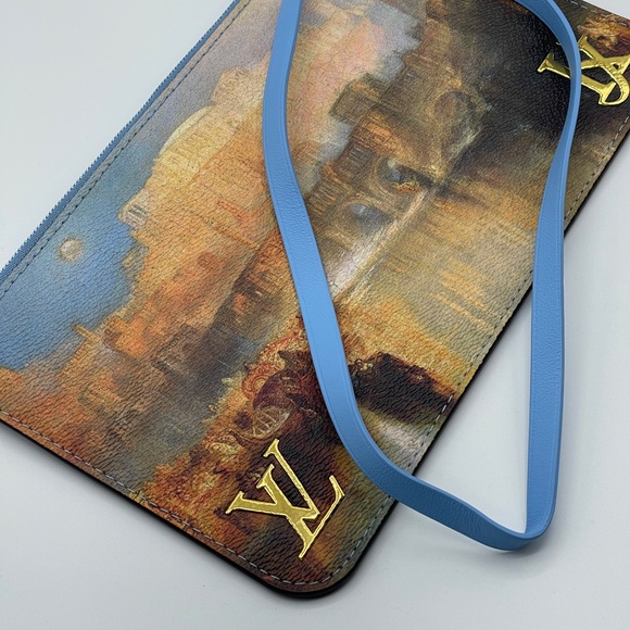 Louis Vuitton x Jeff Koons Masters Neverfull Turner Pochette Clutch Wristlet - Picture 6 of 15